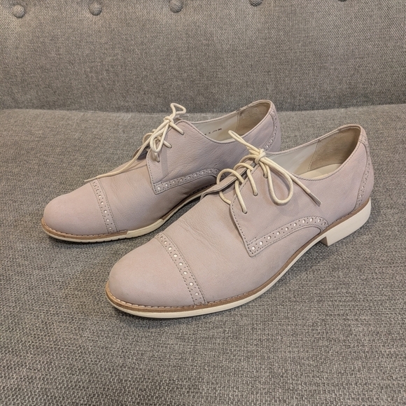 Cole Haan Shoes - Cole Haan Oxford Shoes with Suede Finish and Lace-Up Design Size 10